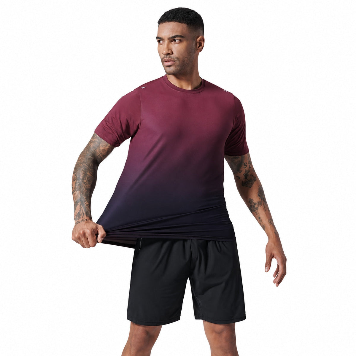 Athvena DryCore Crew Tees – 5 Pack