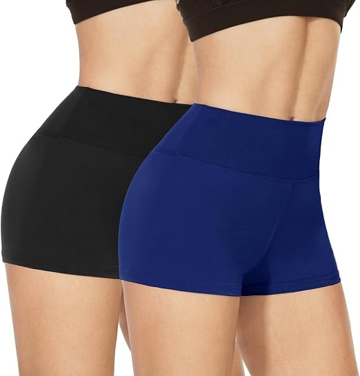 Athvena VolleyFlex Shorts – 2 Pack