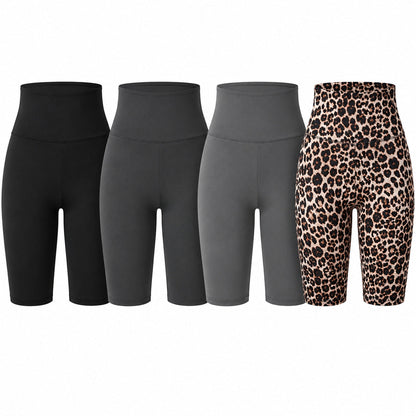 Athvena SummerFlex Biker Shorts – 4 Pack